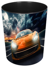 Läufer Corbeille à papier Voiture de course