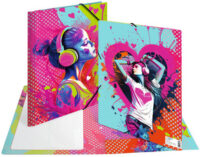 HERMA Chemise à élastique "Music Girl", carton, A4