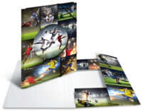 HERMA Chemise à élastiques "football", carton, A3