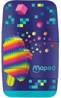 Maped Duo taille-crayons et gomme PIXEL PARTY