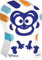 Maped Gomme en plastique ERGO FUN, couleurs assorties