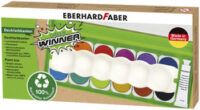 EBERHARD FABER Boîte de peinture GREEN WINNER, 12 couleurs