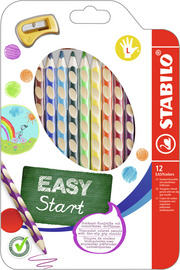 STABILO Crayon de couleur EASYcolors L, étui de 12