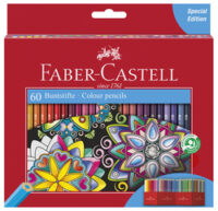 FABER-CASTELL Crayons de couleur hexagonaux CASTLE, étui en