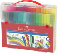FABER-CASTELL Stylo feutre CONNECTOR PEN, coffret de 80