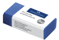 FABER-CASTELL Gomme en plastique DUST-FREE, bleu