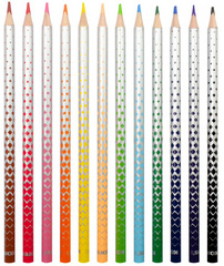 Kores Crayon de couleur "KOLORES Magik" effaçable,étui de 12 – Image 2
