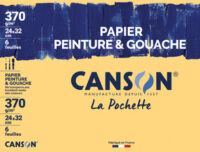 CANSON Papier à dessin Peinture et Gouache, 320 x 240 mm