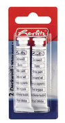 herlitz Blanc de fond, contenu: 2 tubes de 7,5 ml