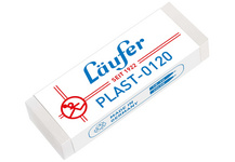 Läufer Gomme en plastique PLAST, transparent