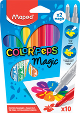 Maped Feutre COLOR'PEPS Magic, étui de 10 en carton