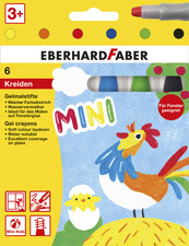 EBERHARD FABER Craie gel Basic, étui en carton de 6