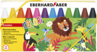 EBERHARD FABER Craie de cire COLORI, boîte en carton de 12