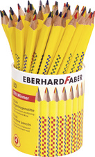 EBERHARD FABER Crayon arc-en-ciel TRI WINNER, pot de 50