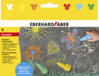 EBERHARD FABER Craie de trottoir Souris, étui en carton de 6