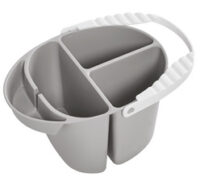 deflecto Godet à peinture multifonction, gris