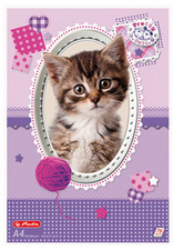 herlitz Album de coloriage Pretty Pets, A4, 70 g/m2, 75