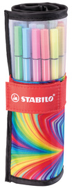 STABILO Feutre Pen 68, rollerset de 25 ARTY Edition
