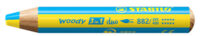 STABILO Crayon multi-talents woody 3en1 duo, jaune/bleu cyan