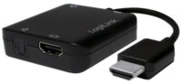 LogiLink Extracteur convertisseur audio 4K x 2K HDMI, noir