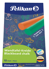 Pelikan Craie pour tableaux noirs 745/12, coloré, étui en