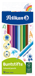 Pelikan Crayons de couleur standard, étui en carton de 12
