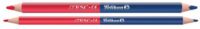 Pelikan Crayon bicolore gros, rouge/bleu