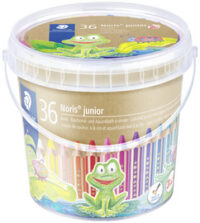 STAEDTLER Crayon de couleur Noris junior, seau de 36