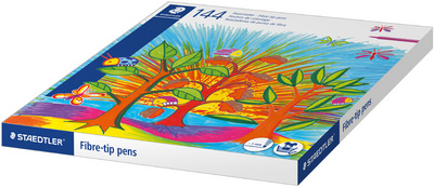 STAEDTLER Feutre de coloriage Noris, boîte de 144
