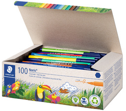 STAEDTLER Feutre de coloriage Noris, boîte de 100