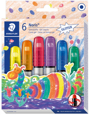 STAEDTLER Craie gel Noris "Glitter", étui carton de 6