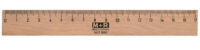 M+R Règle en bois, 300 mm, hêtre, avec insert métallique