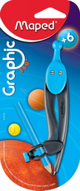Maped Compas Graphic 360 degrés, avec bague universelle