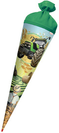 ROTH Schultüte "Traktor", rund, 700 mm