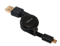 LogiLink Câble micro USB OTG, mâle - femelle