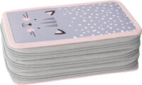 EBERHARD FABER Étui scolaire Triple Decker Chat, 36 pièces