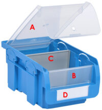 allit Etiquettes d'insertion pour bac à bec ProfiPlus