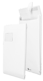 SECURITEX Faltenversandtasche C4, mit Fenster, weiß