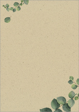 sigel Papier design, papier "Eucalyptus", A4, 100 g/m2