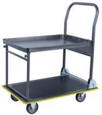 pavo Chariot à étages, capacité: 150 kg, gris foncé