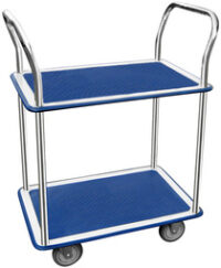 Wonday Chariot à plateaux, 2 plateaux, (L)730 x (l)470 mm