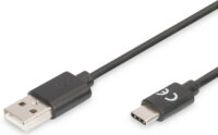 ASSMANN Câble de raccordement USB 2.0, USB-C - USB-A, 3,0 m
