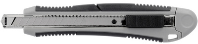 WESTCOTT Cutter PROFESSIONAL, lame: 9 mm, gris/noir