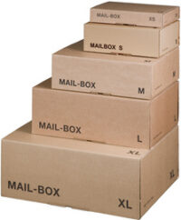 smartboxpro Carton d'expédition MAIL BOX, taille: XL, marron