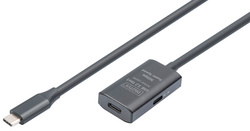 DIGITUS Câble de rallonge actif USB 3.2 Gen1, 10 m