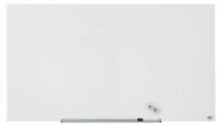 nobo Tableau en verre Impression Pro Widescreen, 85", blanc