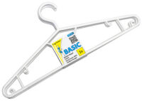 Peggy Perfect Cintre en plastique avec barre, paquet de 3