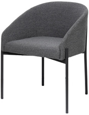 PAPERFLOW Fauteuil visiteur MILO, anthracite