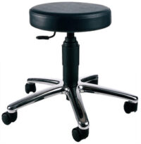 Topstar Tabouret pivotant "TEC 70" chrome, noir