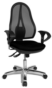 Topstar Fauteuil de bureau "Open Point SY Deluxe", noir
